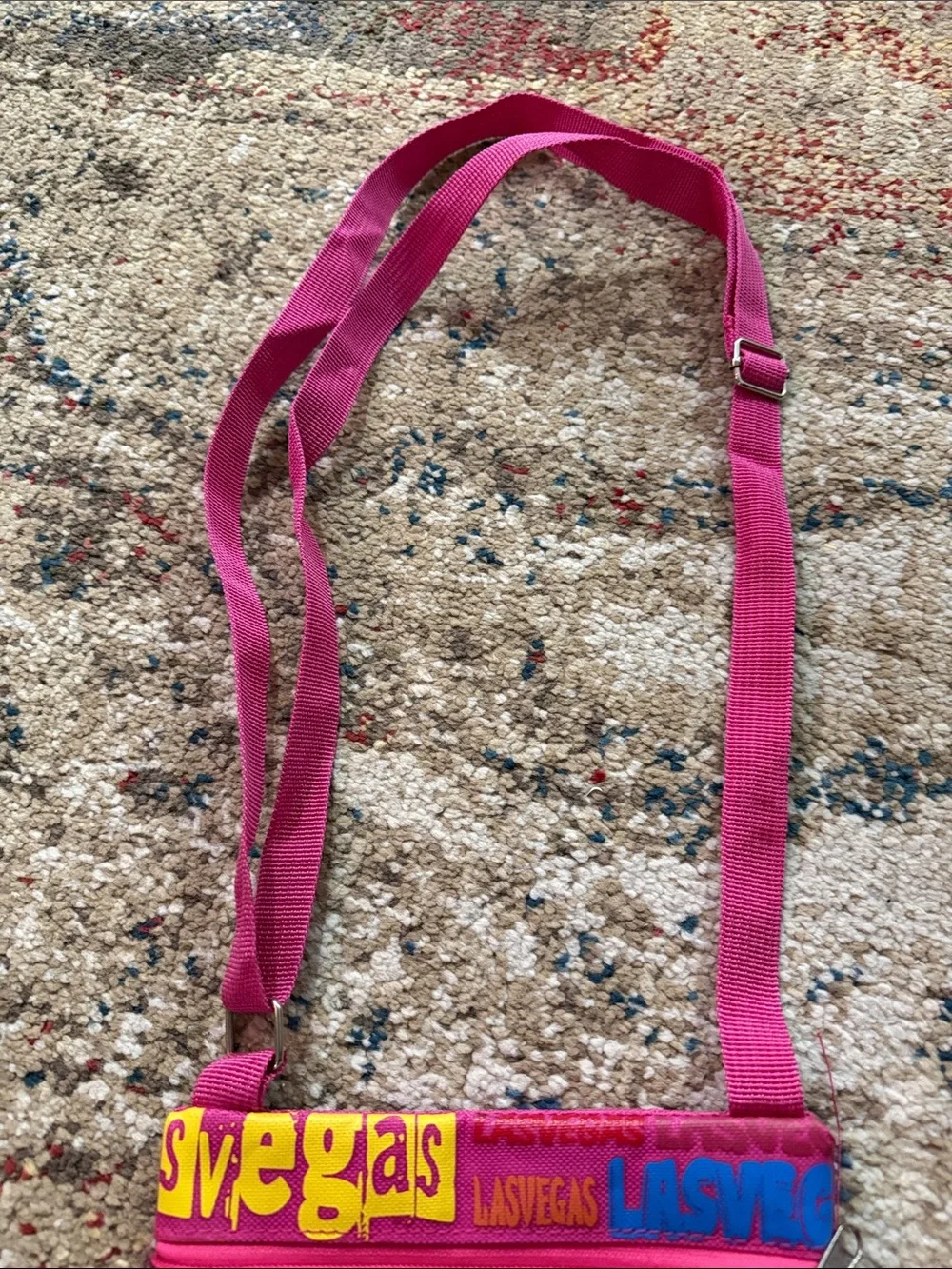 Las Vegas Canvas Crossbody Bag